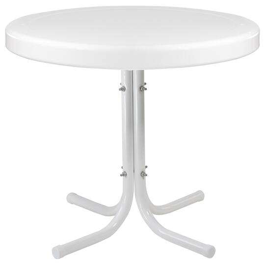 22" Outdoor Retro Tulip Side Table By Northlight in White | 19" x 22" | Michaelsยฎ